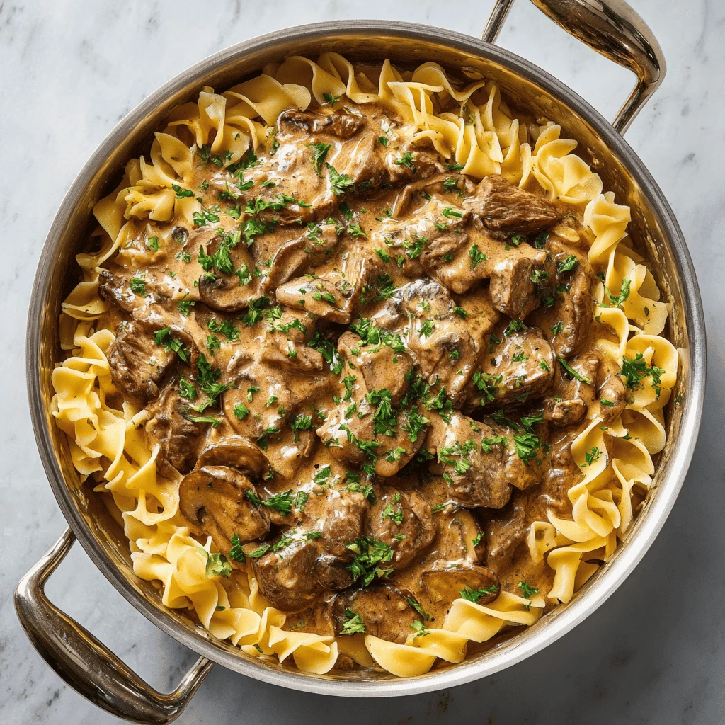 Easy Recipe Beef Stroganoff