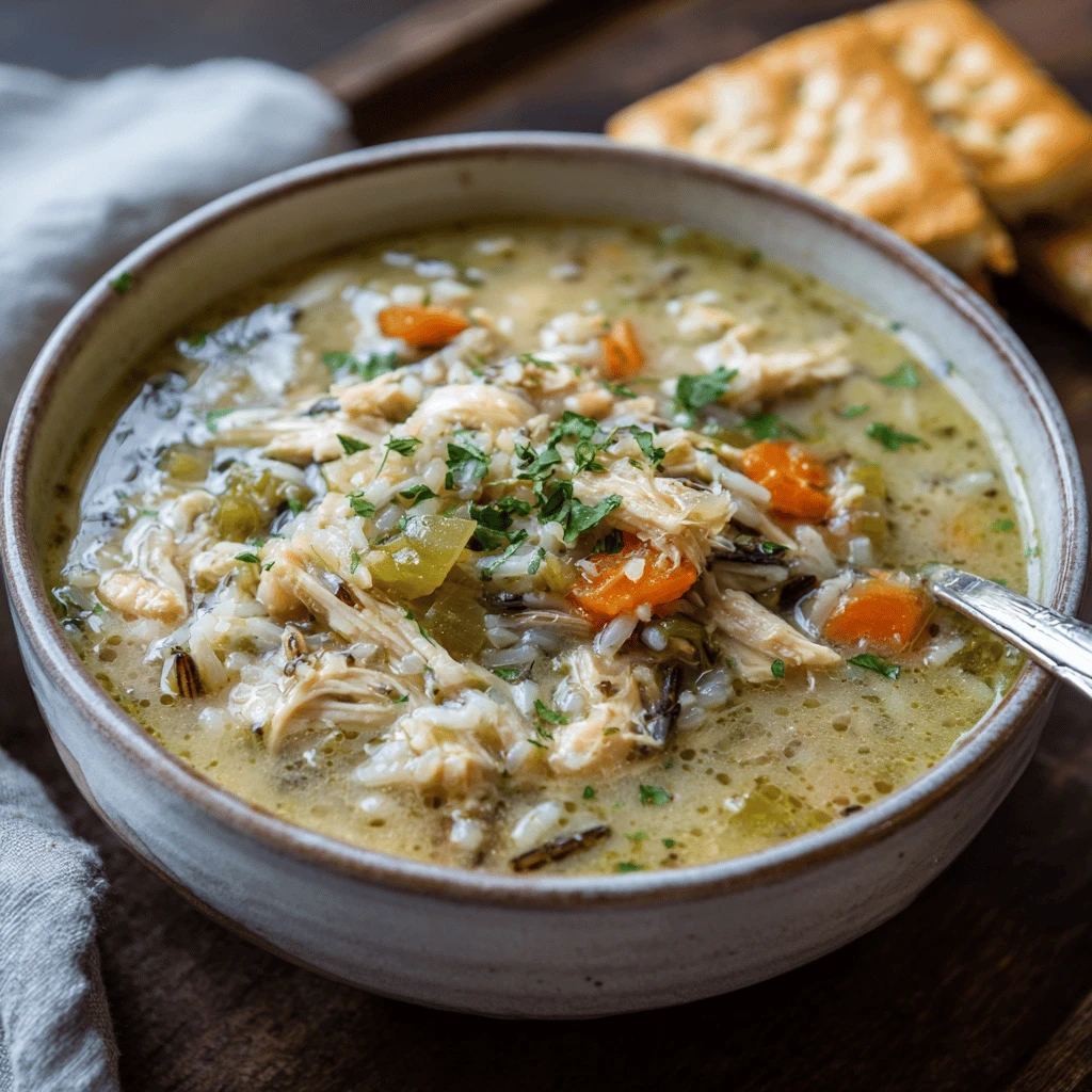 Crockpot Chicken and Wild Rice Soup: A Hearty and Flavorful Comfort Food Classic