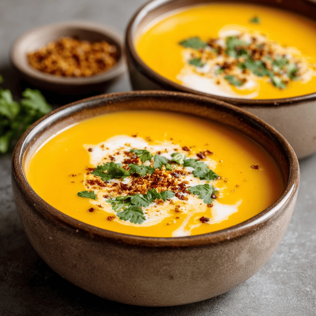 Creamy Butternut Squash Soup for Thanksgiving