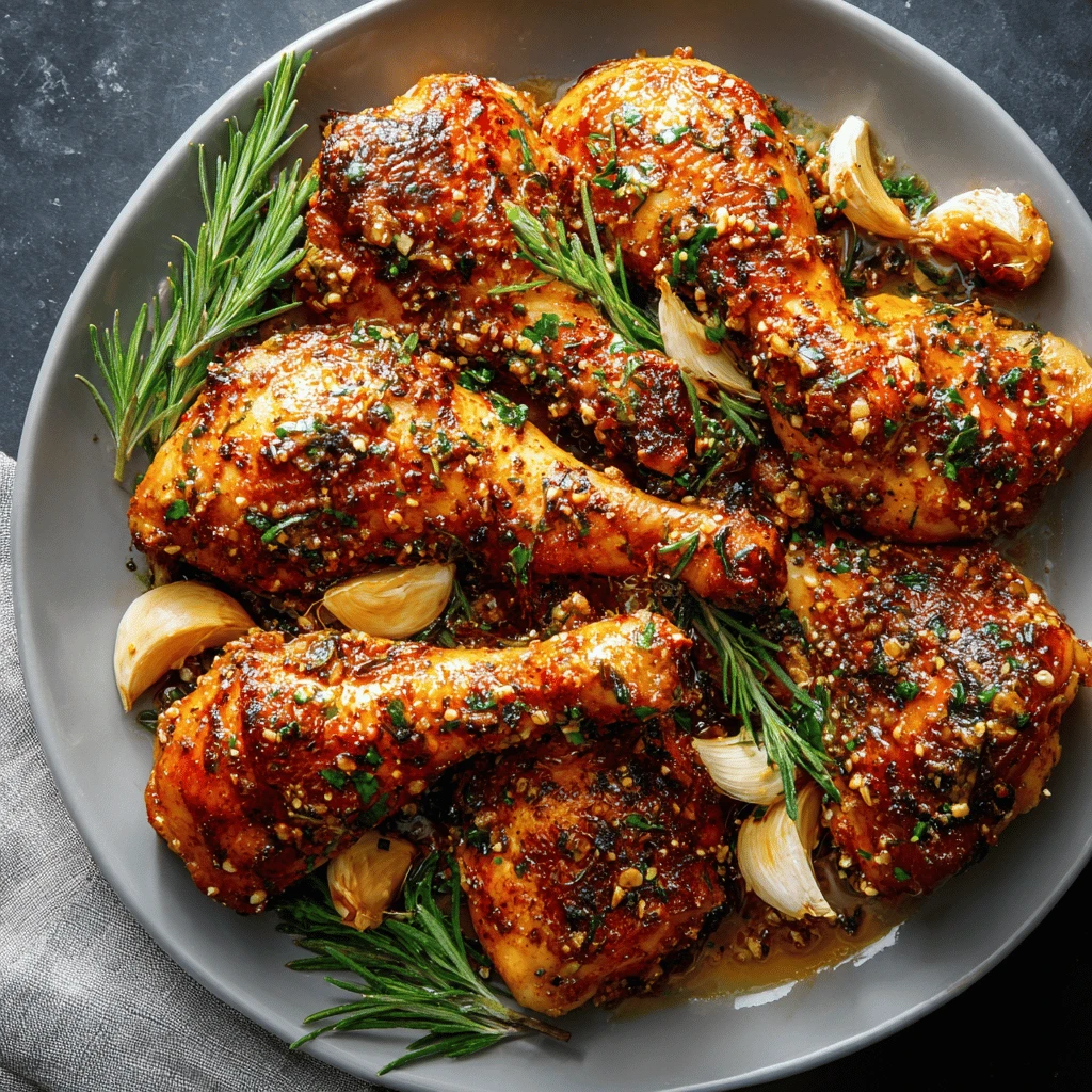 Garlic Butter Chicken Legs: A Flavor Explosion in Every Bite