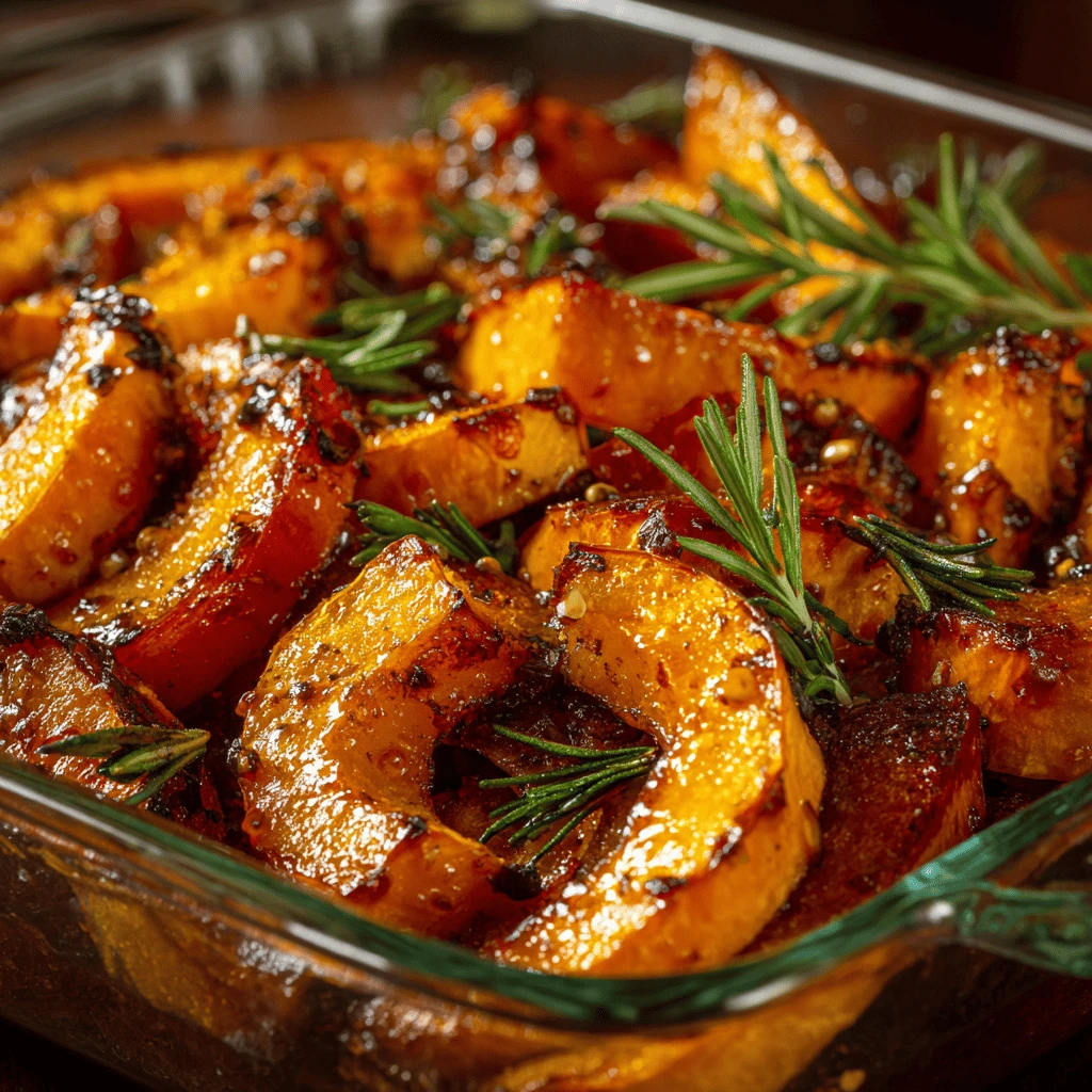 Maple Glazed Roasted Squash for Thanksgiving: A Festive Autumn Delight