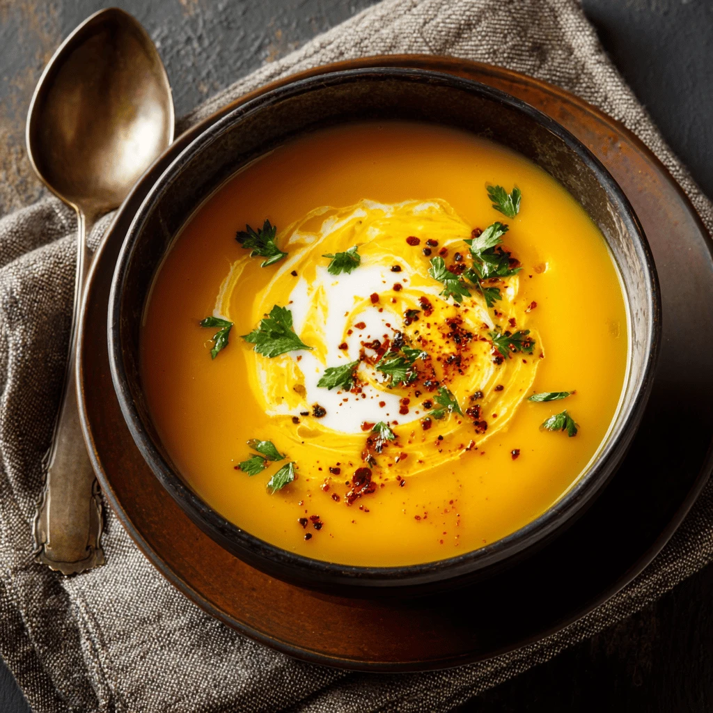 Butternut Squash Soup Thanksgiving Recipes