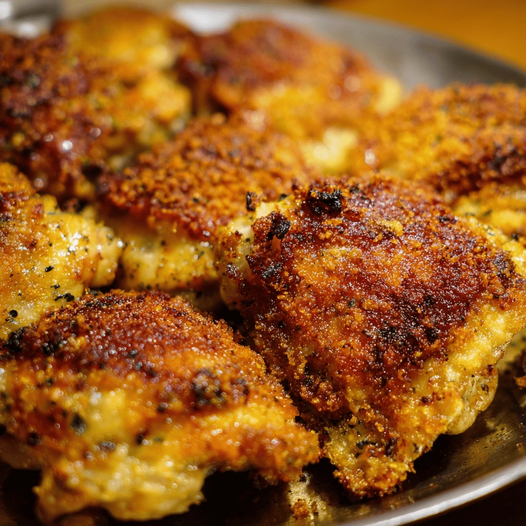 Crispy Chicken Thighs Easy Dinner
