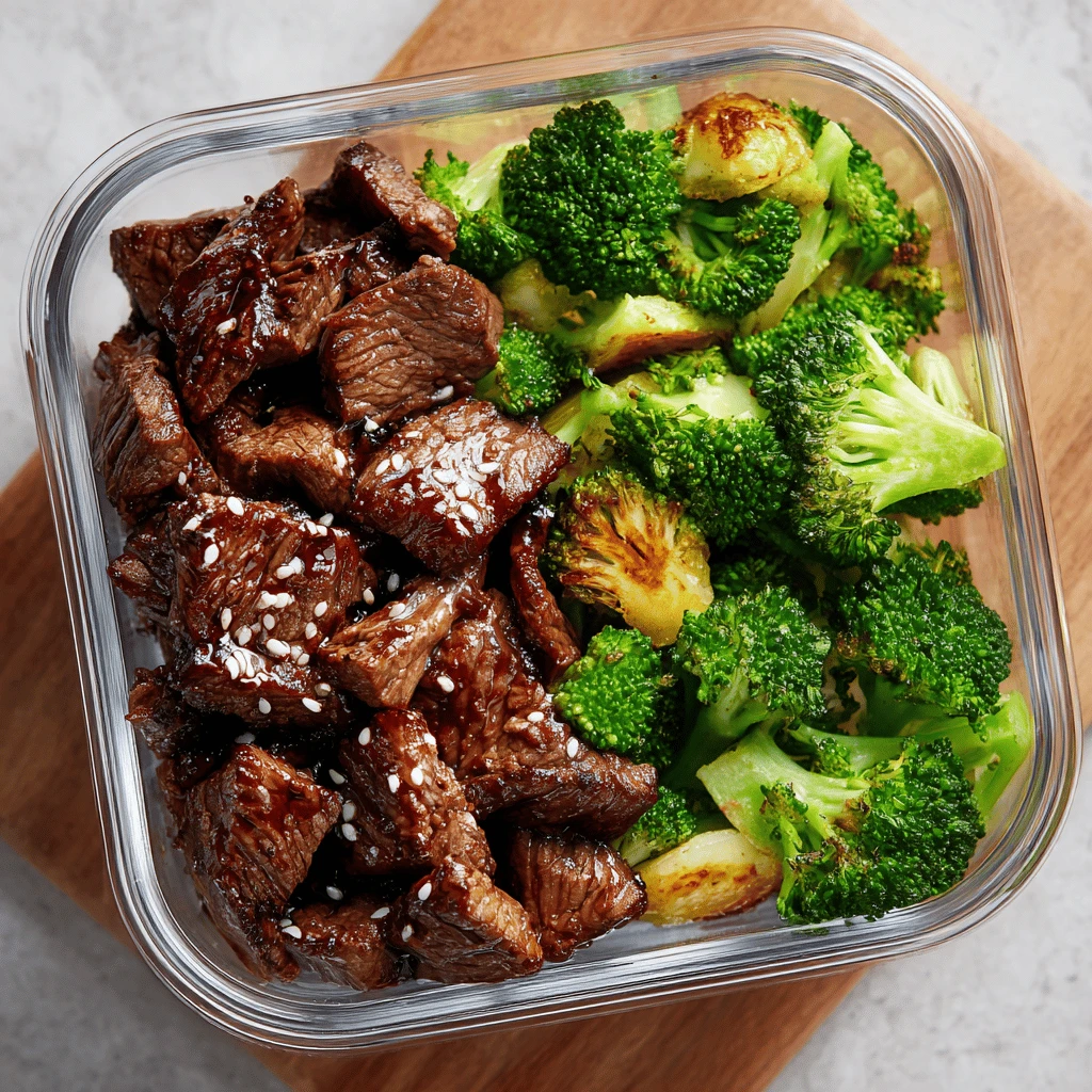 Teriyaki Beef Meal Prep Idea