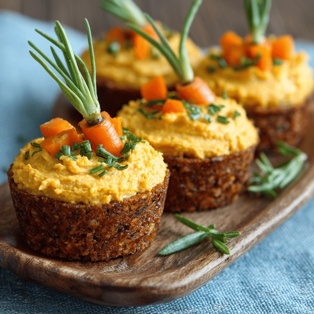 Carrot Hummus Cups: The Perfect Snack!