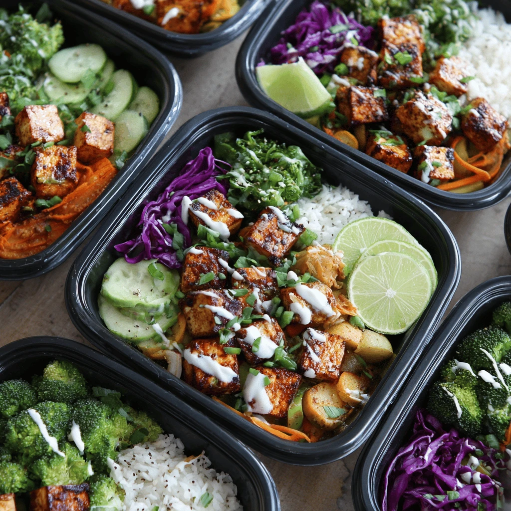 Baked Tofu Meal Prep Bowls: Your Guide to Delicious and Easy Weekday Meals