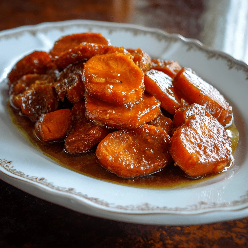 Brown Sugar Candied Yams for Thanksgiving