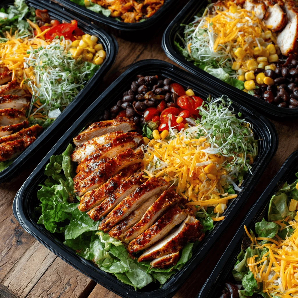 BBQ Chicken Salad Meal Prep: Your Delicious & Easy Guide