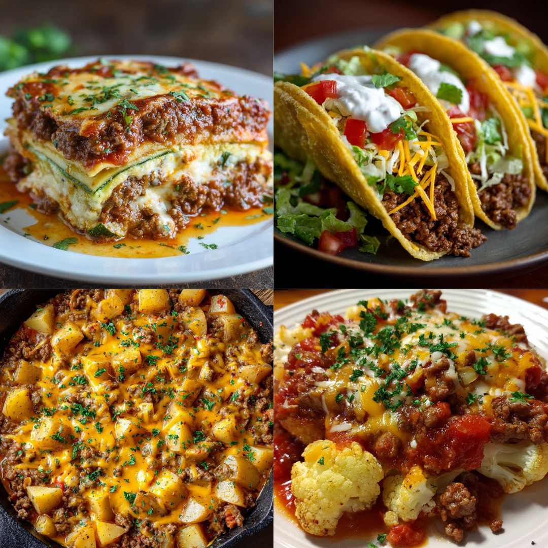 Big-Flavor Ground Beef Meals