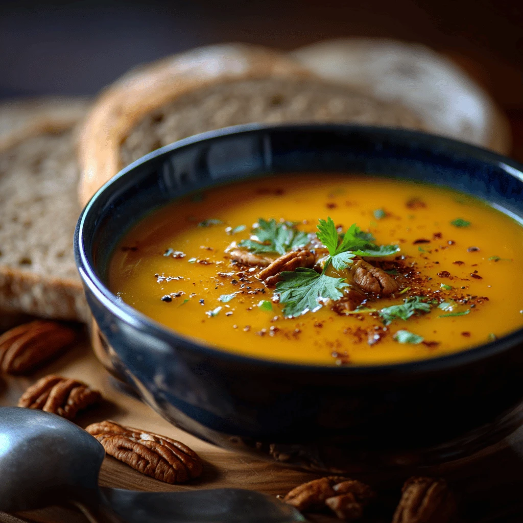 Spiced Butternut Squash Soup for Thanksgiving: A Warm and Flavorful Start