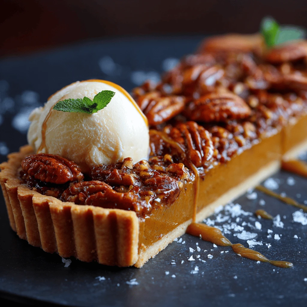 Pumpkin Praline Tart: The Thanksgiving Dessert That Steals the Show