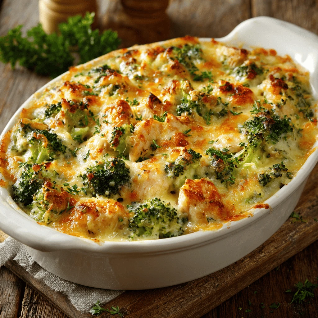 Broccoli and Chicken Cheese Bake: A Comfort Food Classic