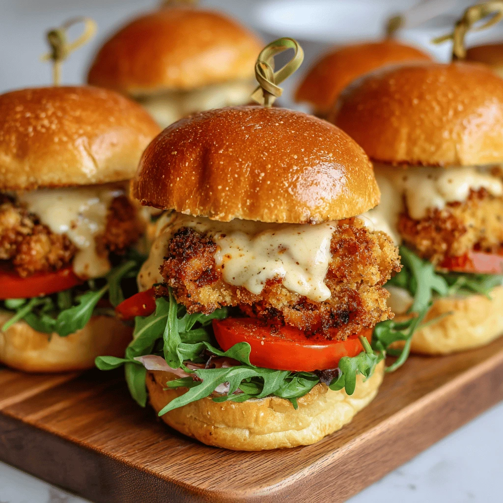 Crispy Chicken Sliders: The Ultimate Crowd-Pleaser