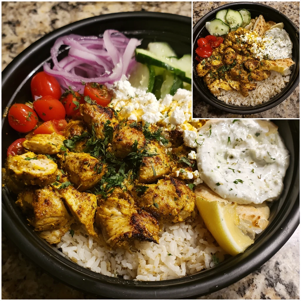 Chicken Shawarma Bowl Meal Prep