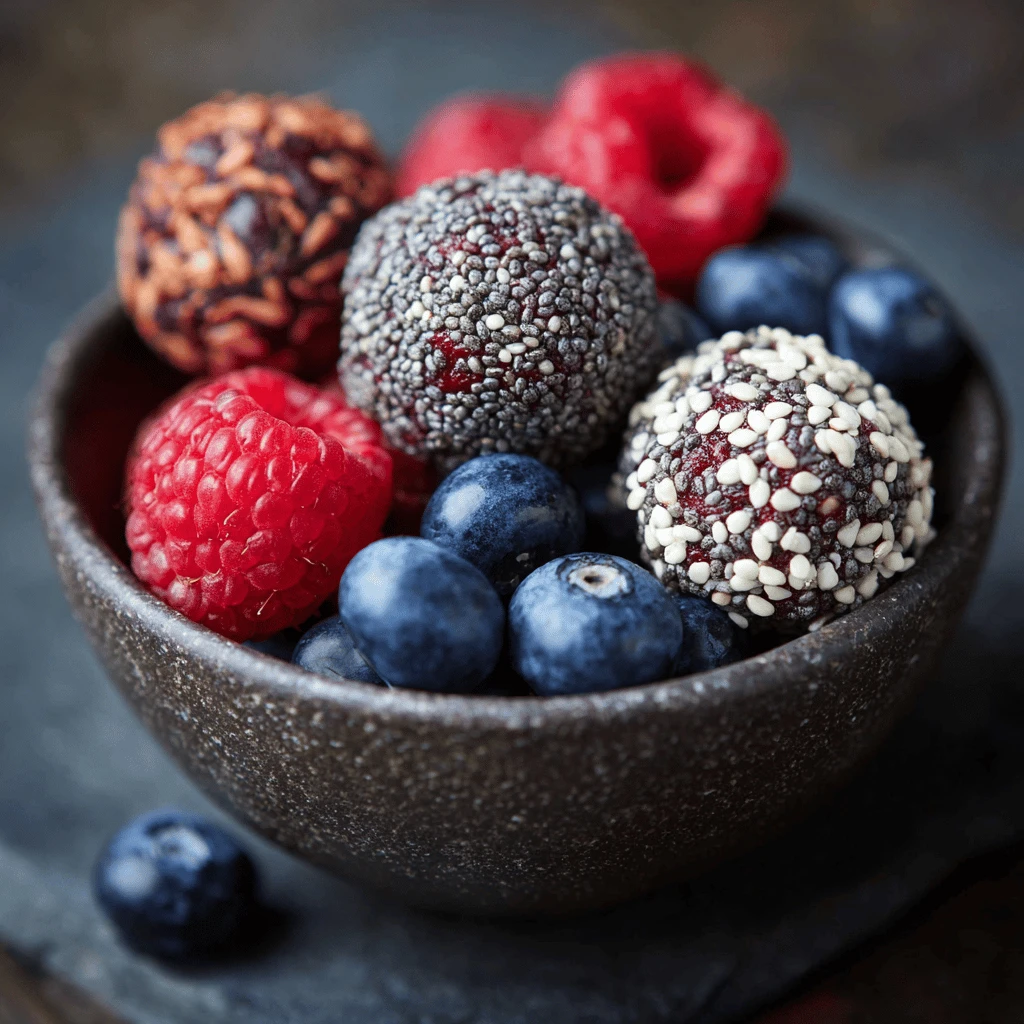Berry Chia Energy Bites: The Perfect Snack for Sustained Energy