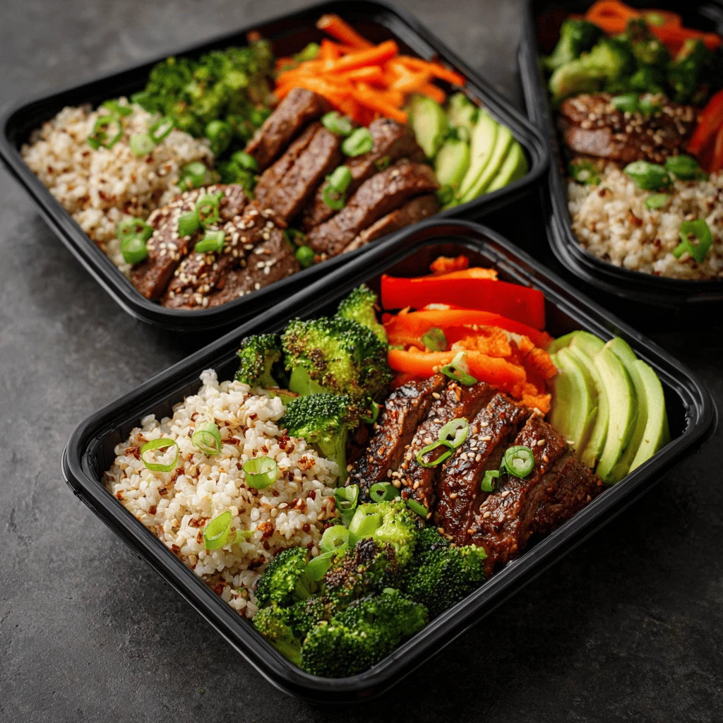 torso and Rice Bowl Meal Prep