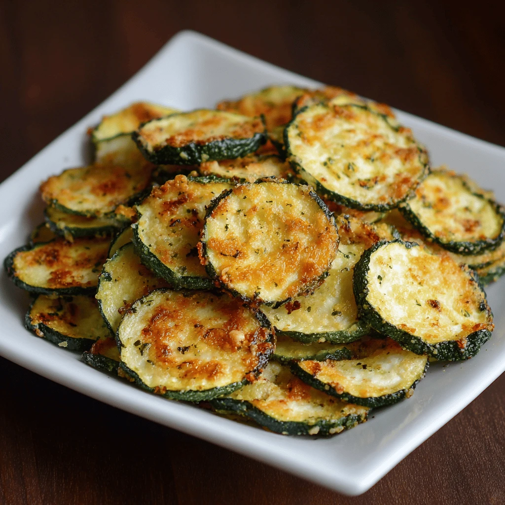 Zucchini Chips Snack