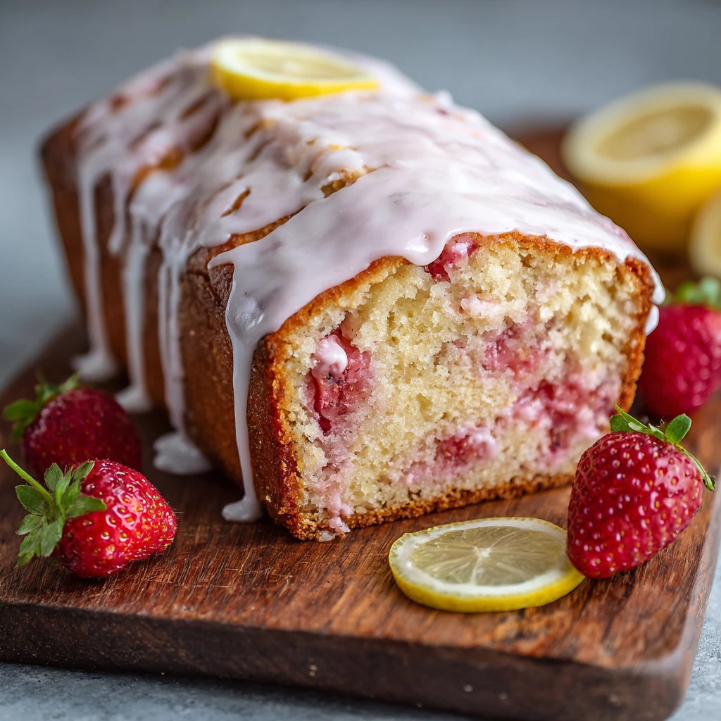 Strawberry Lemonade Bread