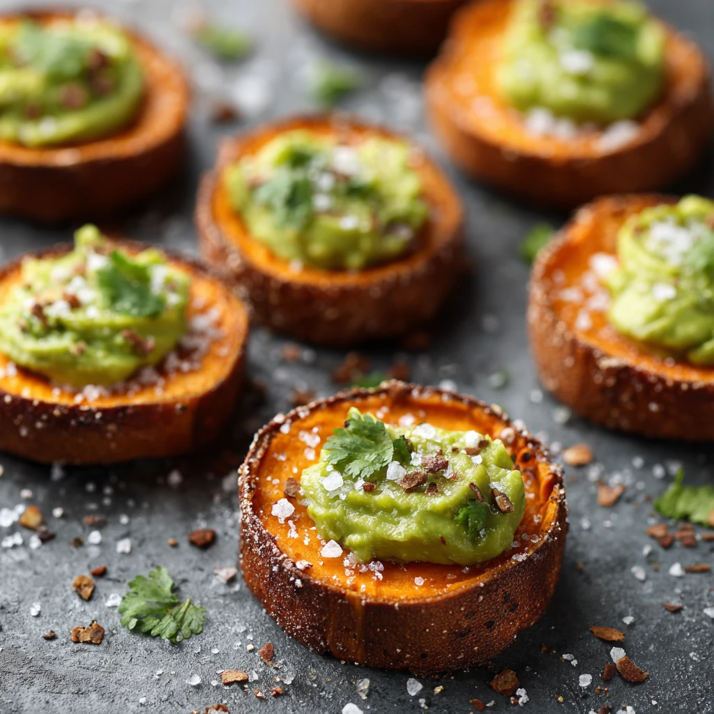 Sweet Potato Toast Bites Healthy Snacks