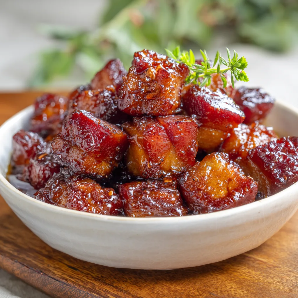 Brown Sugar Ham Cubes