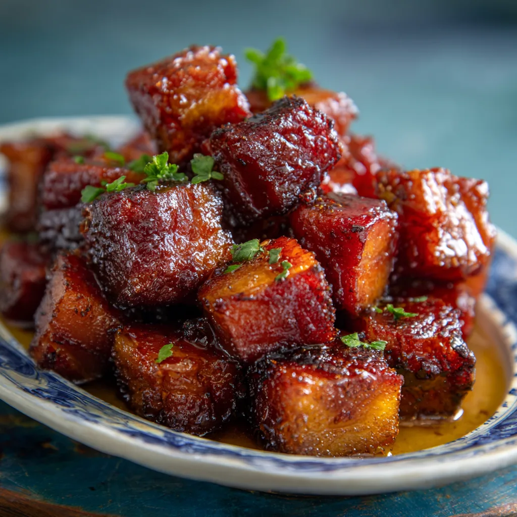 Brown Sugar Ham Cubes