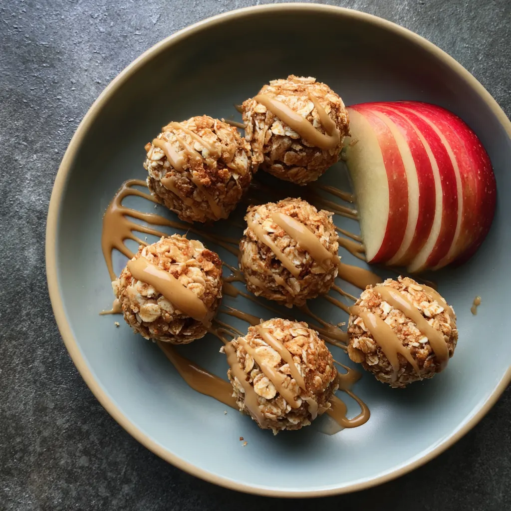 Apple Cinnamon Granola Bites