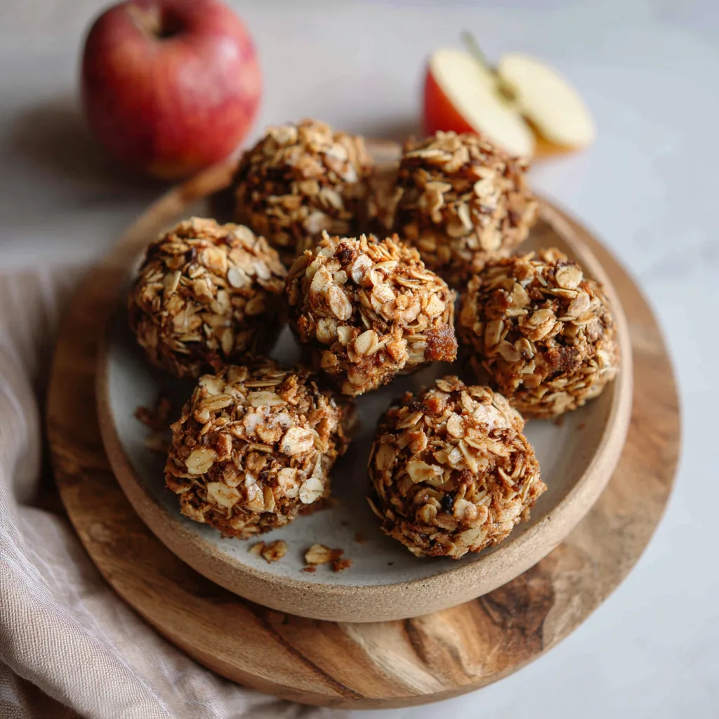 Apple Cinnamon Granola Bites