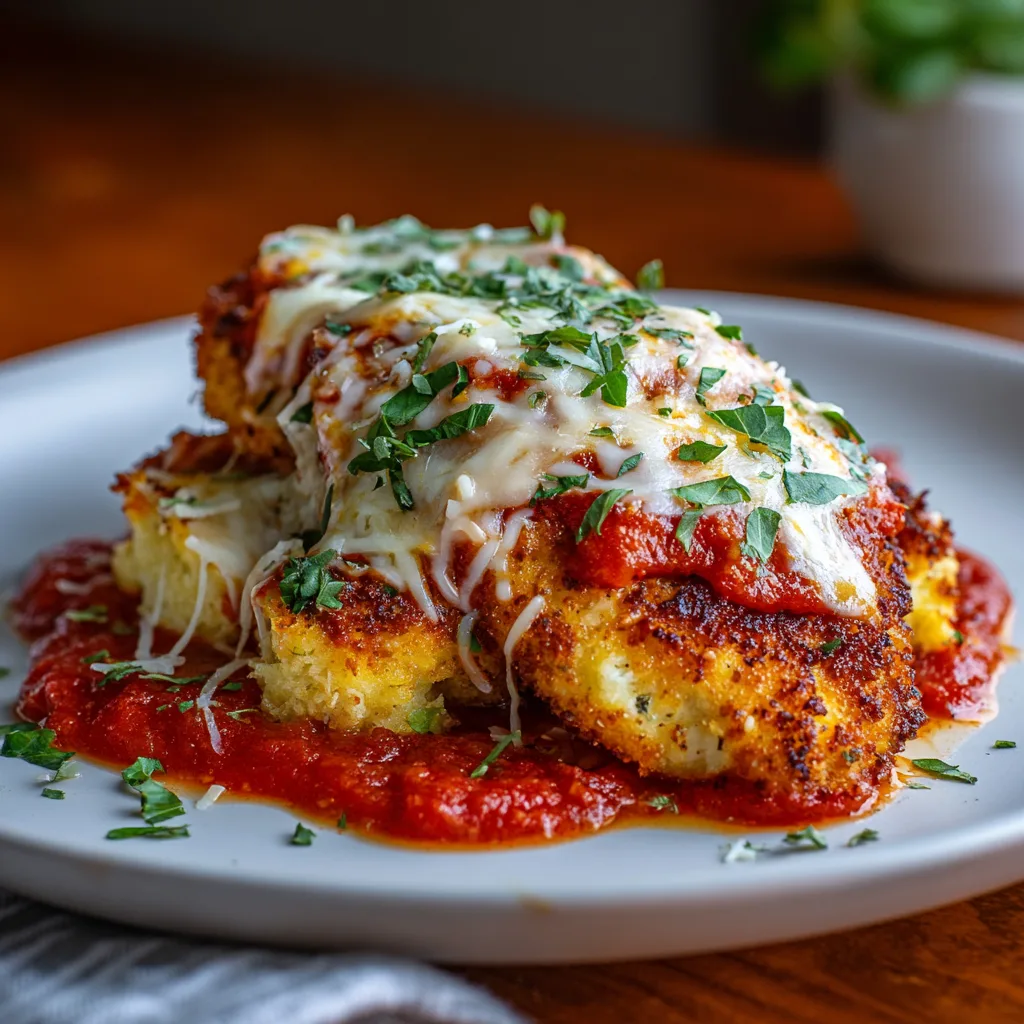 Baked Chicken Parmesan