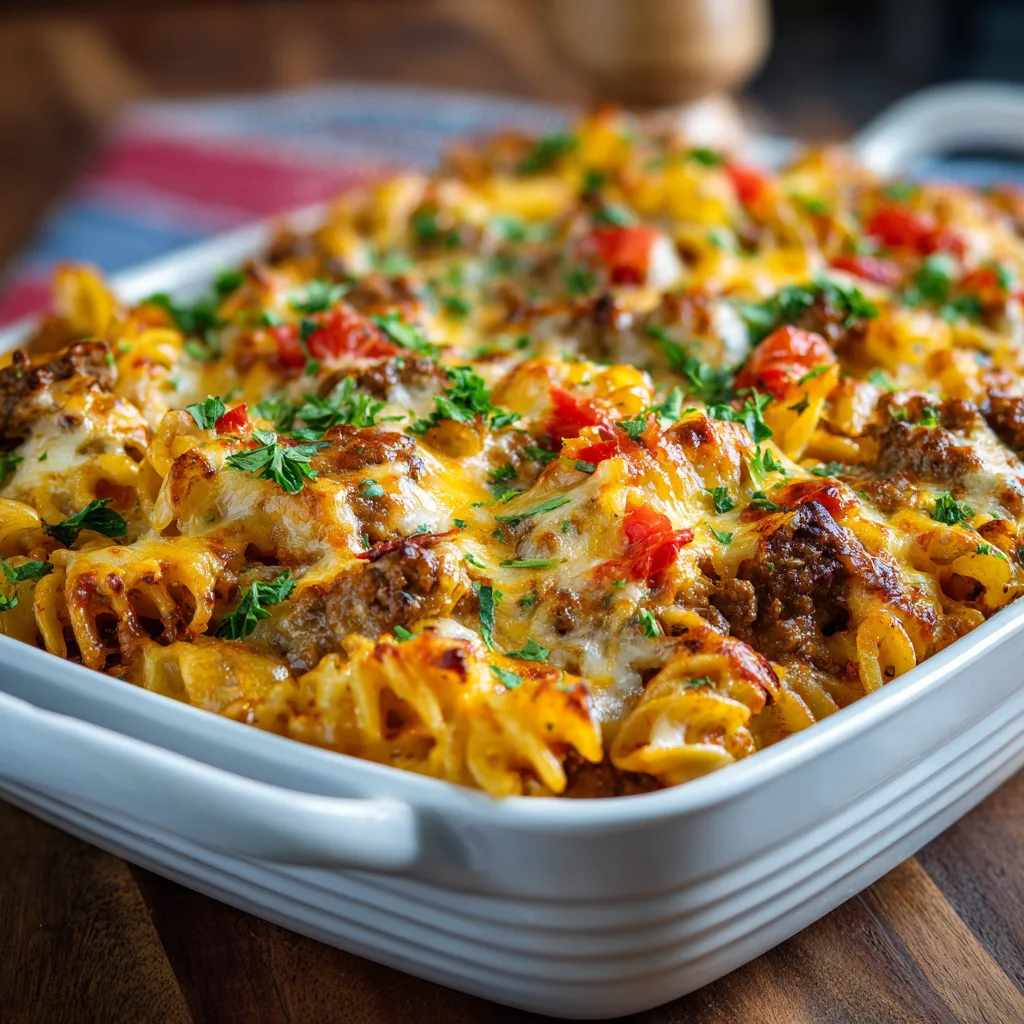 Beef Pasta Bake