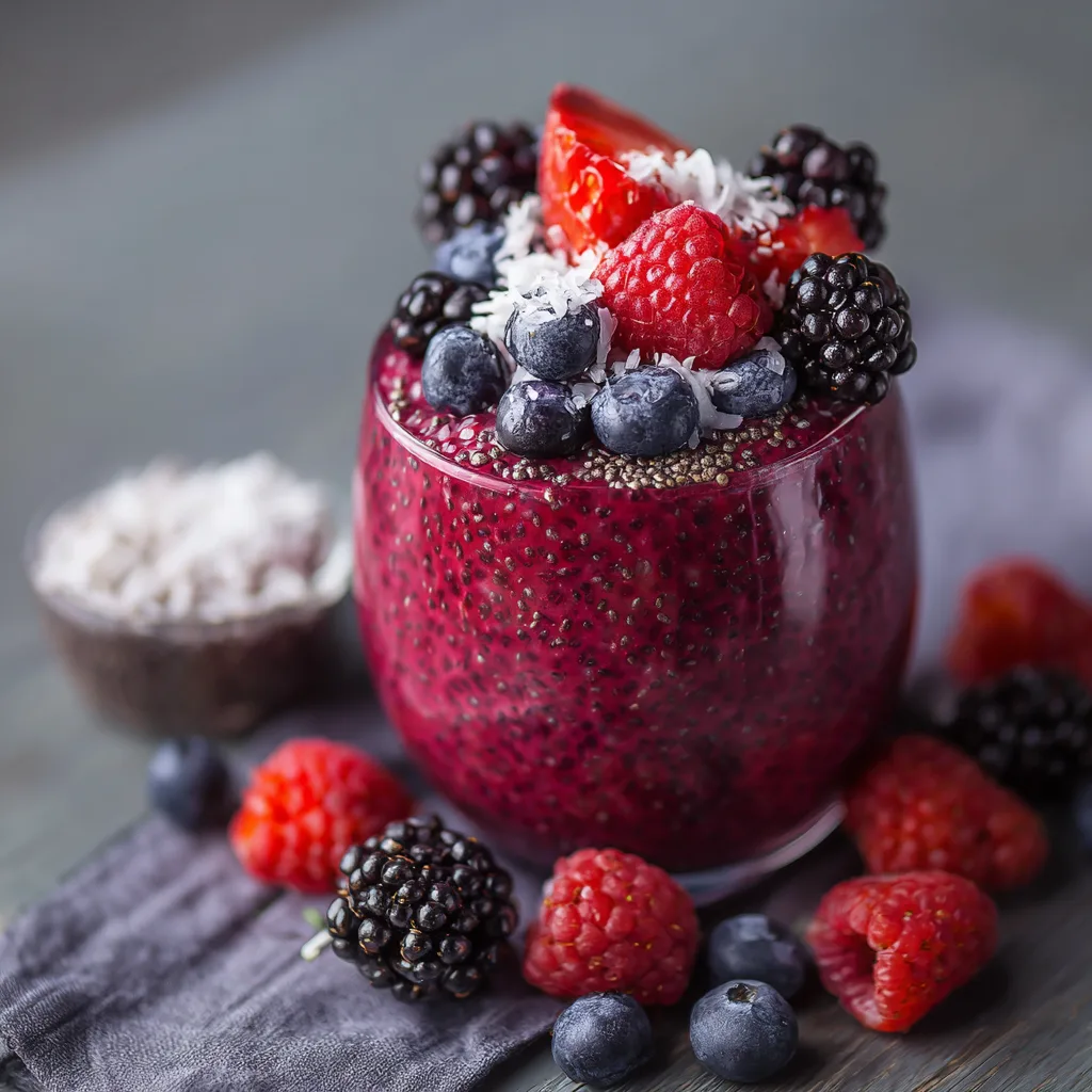 Berry Chia Pudding