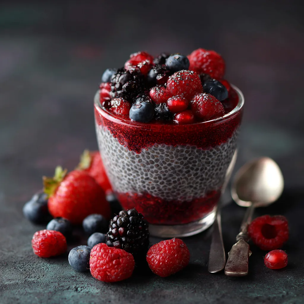 Berry Chia Pudding