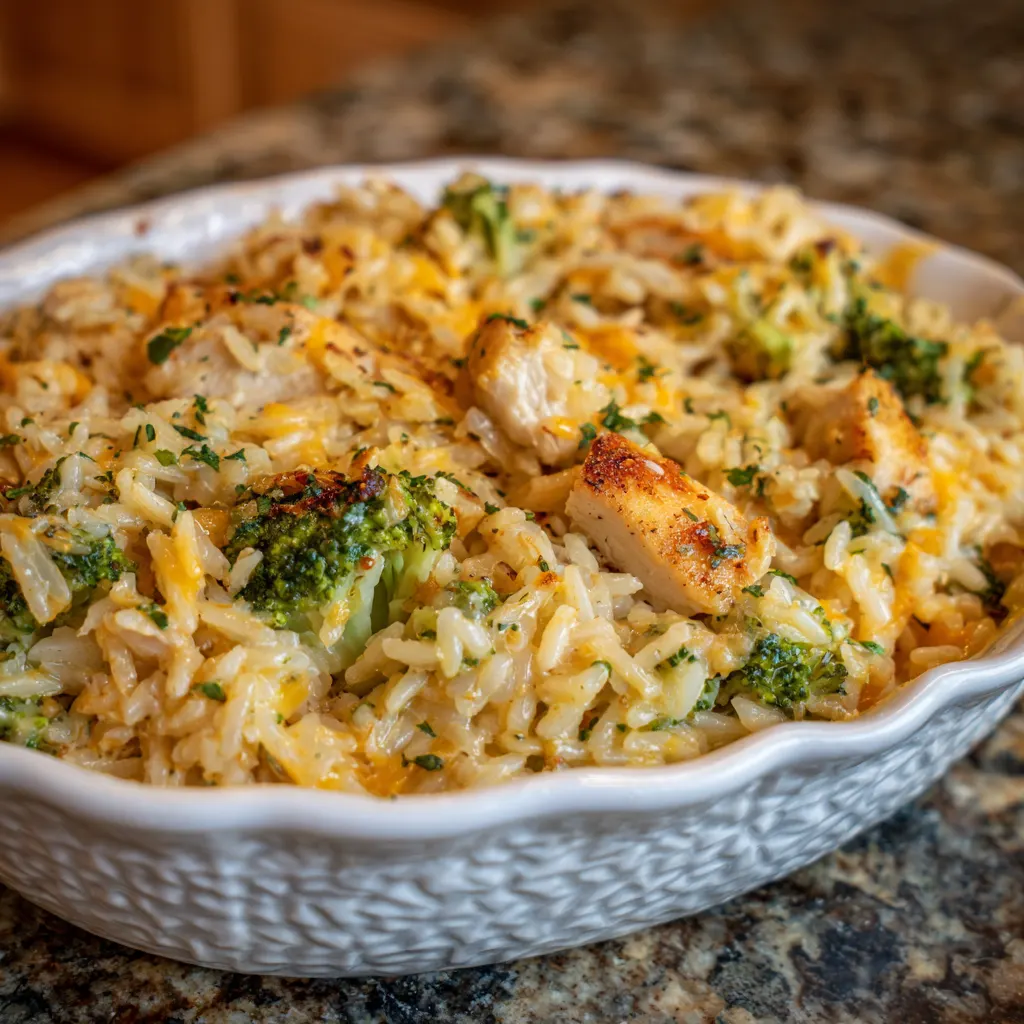Chicken Broccoli Rice Casserole