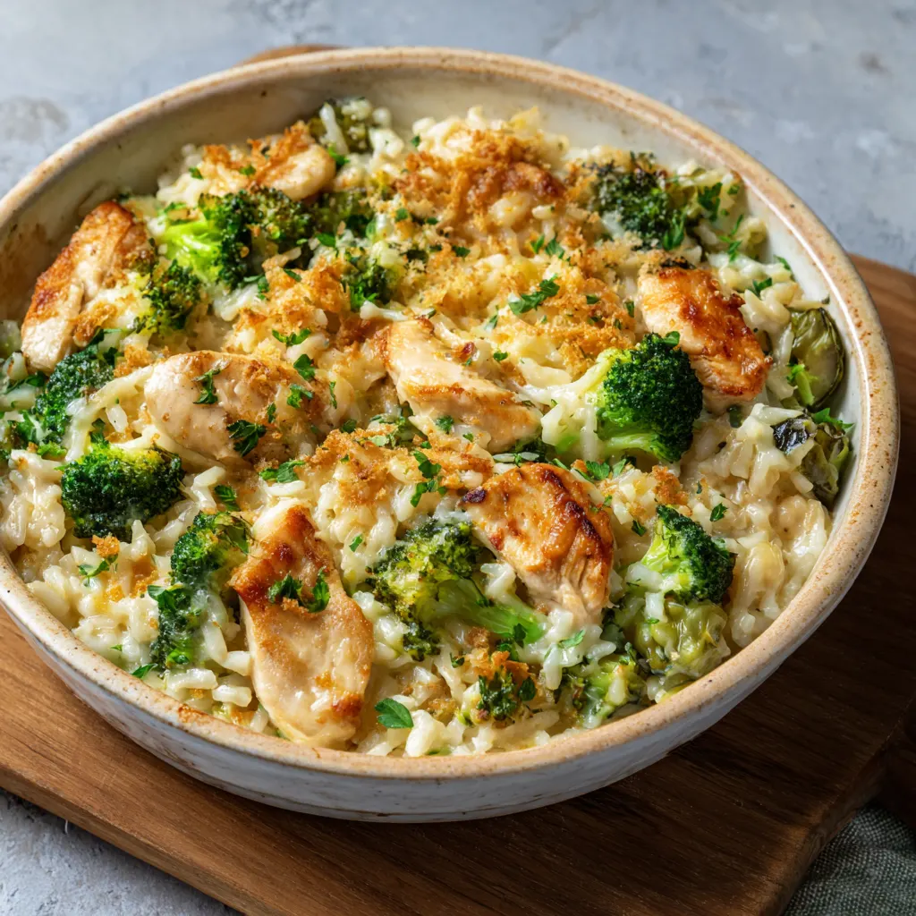Chicken Broccoli Rice Casserole