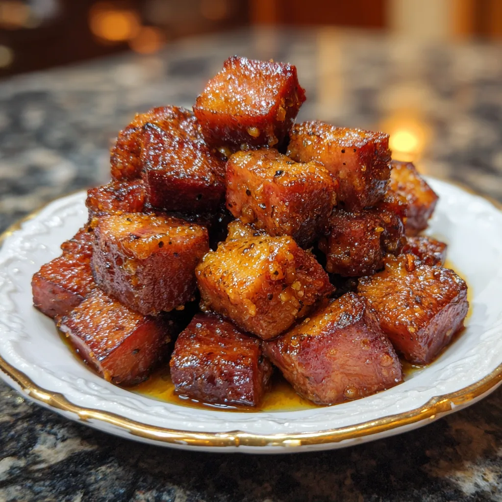 Brown Sugar Honey Ham Cubes