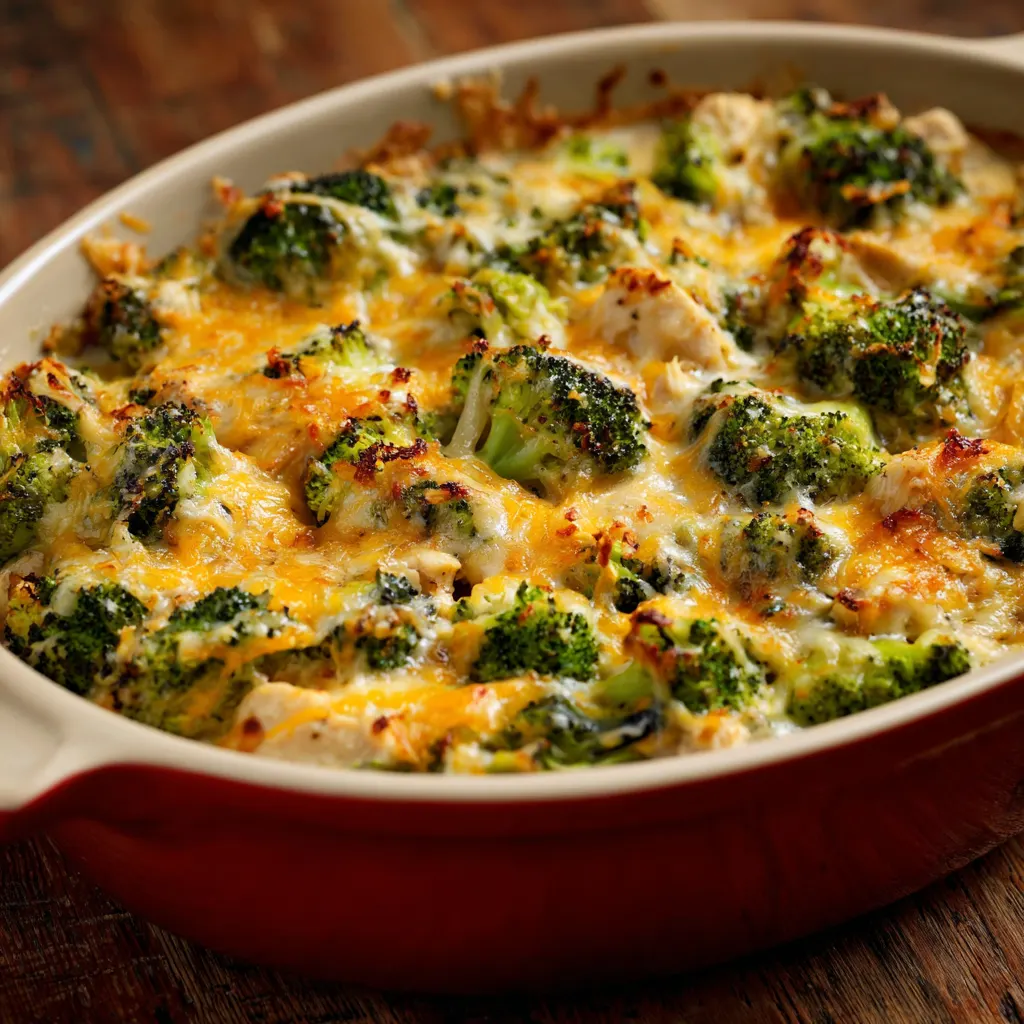 Cheesy Chicken & Broccoli Casserole