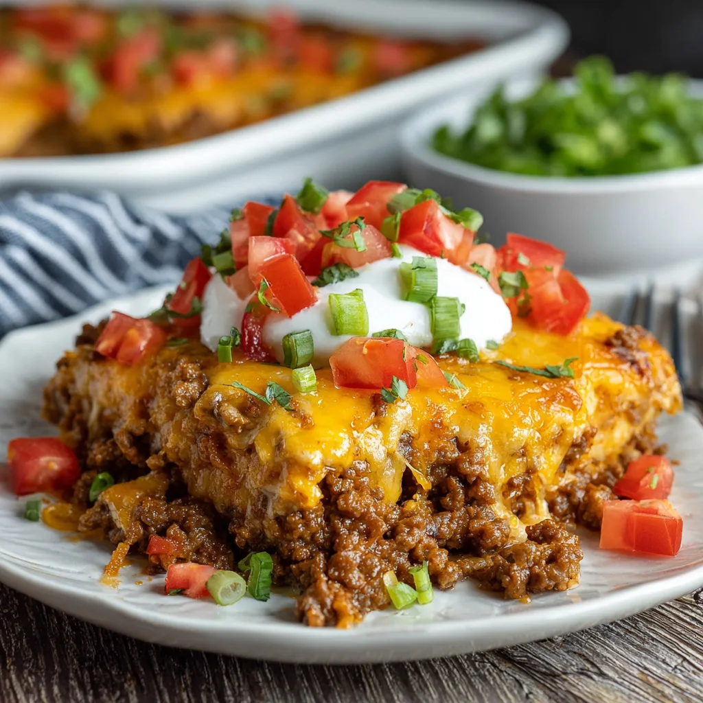 Beef Taco Casserole