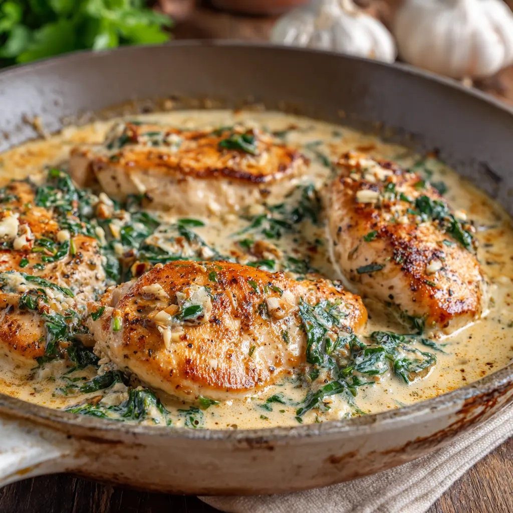 Tuscan Garlic Chicken