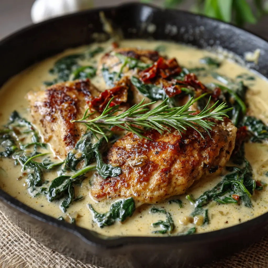 Tuscan Garlic Chicken