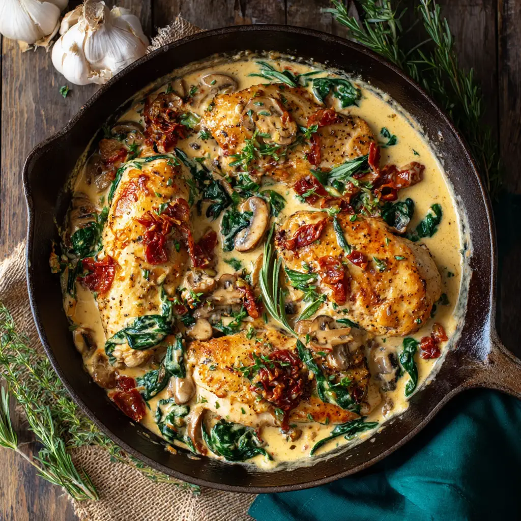 Tuscan Garlic Chicken