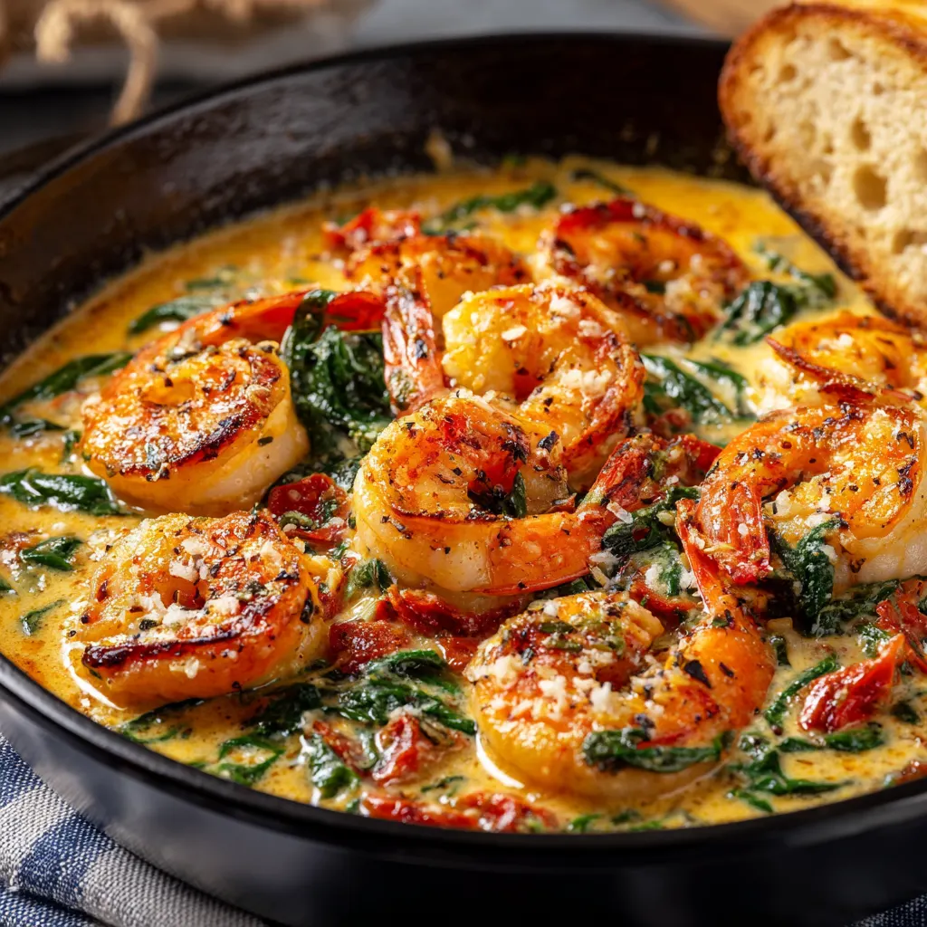 Creamy Tuscan Shrimp