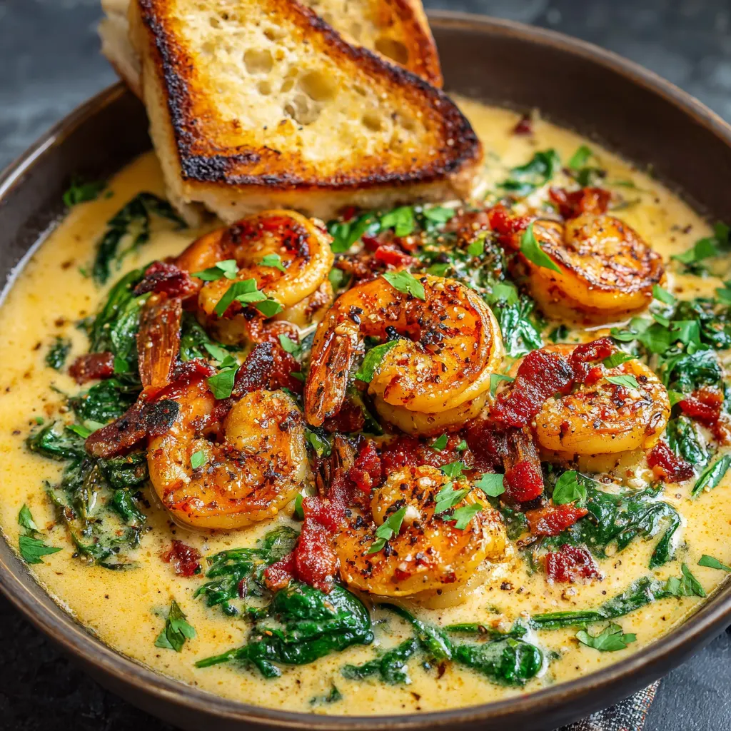 Creamy Tuscan Shrimp
