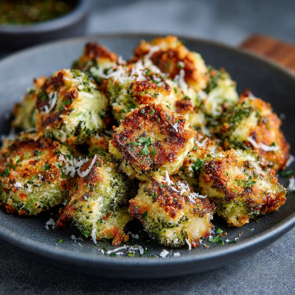 Parmesan Broccoli Bites