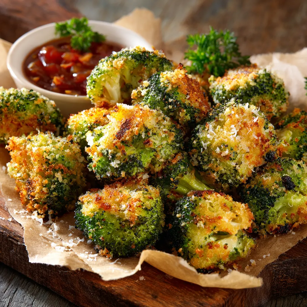 Parmesan Broccoli Bites