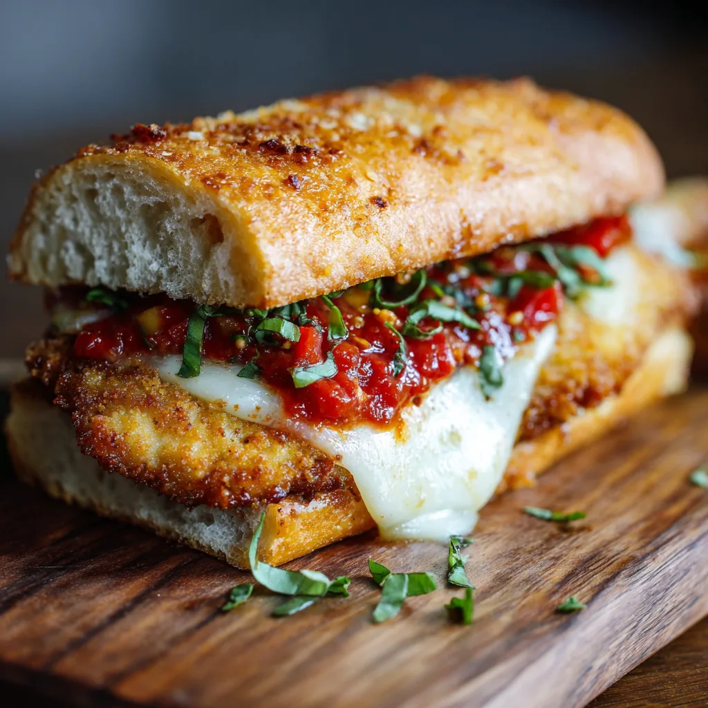 Chicken Parmesan Sandwich