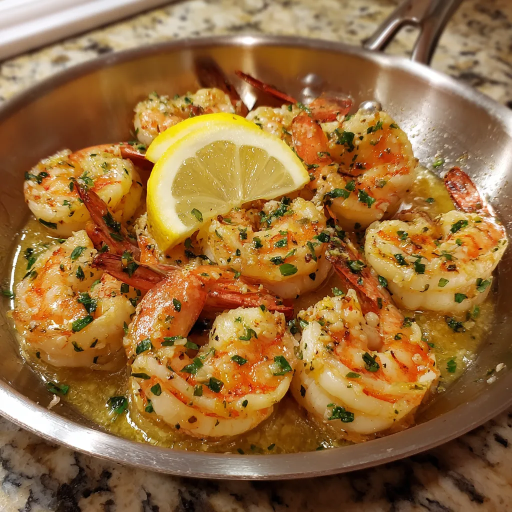 Lemon Garlic Butter Shrimp