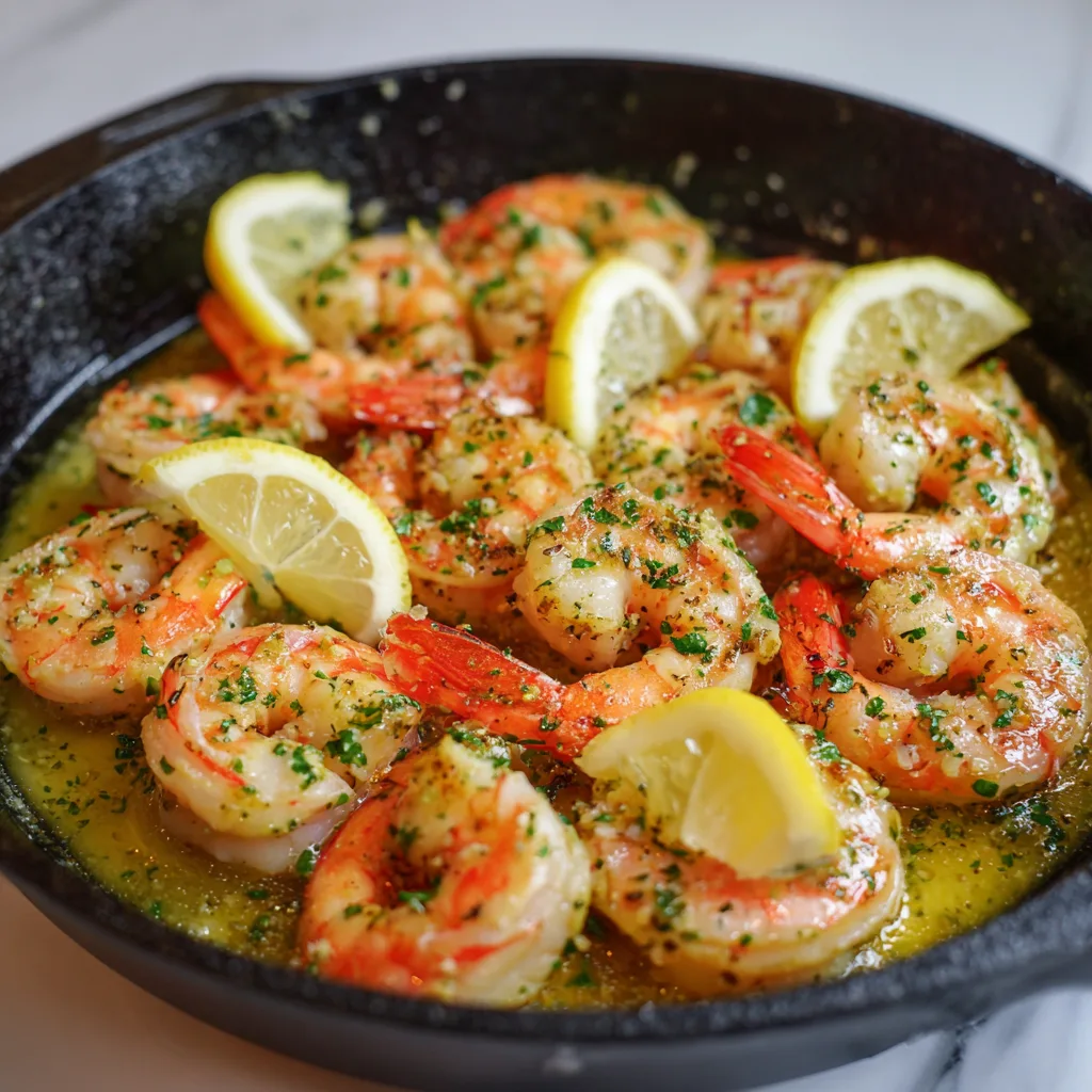 Lemon Garlic Butter Shrimp