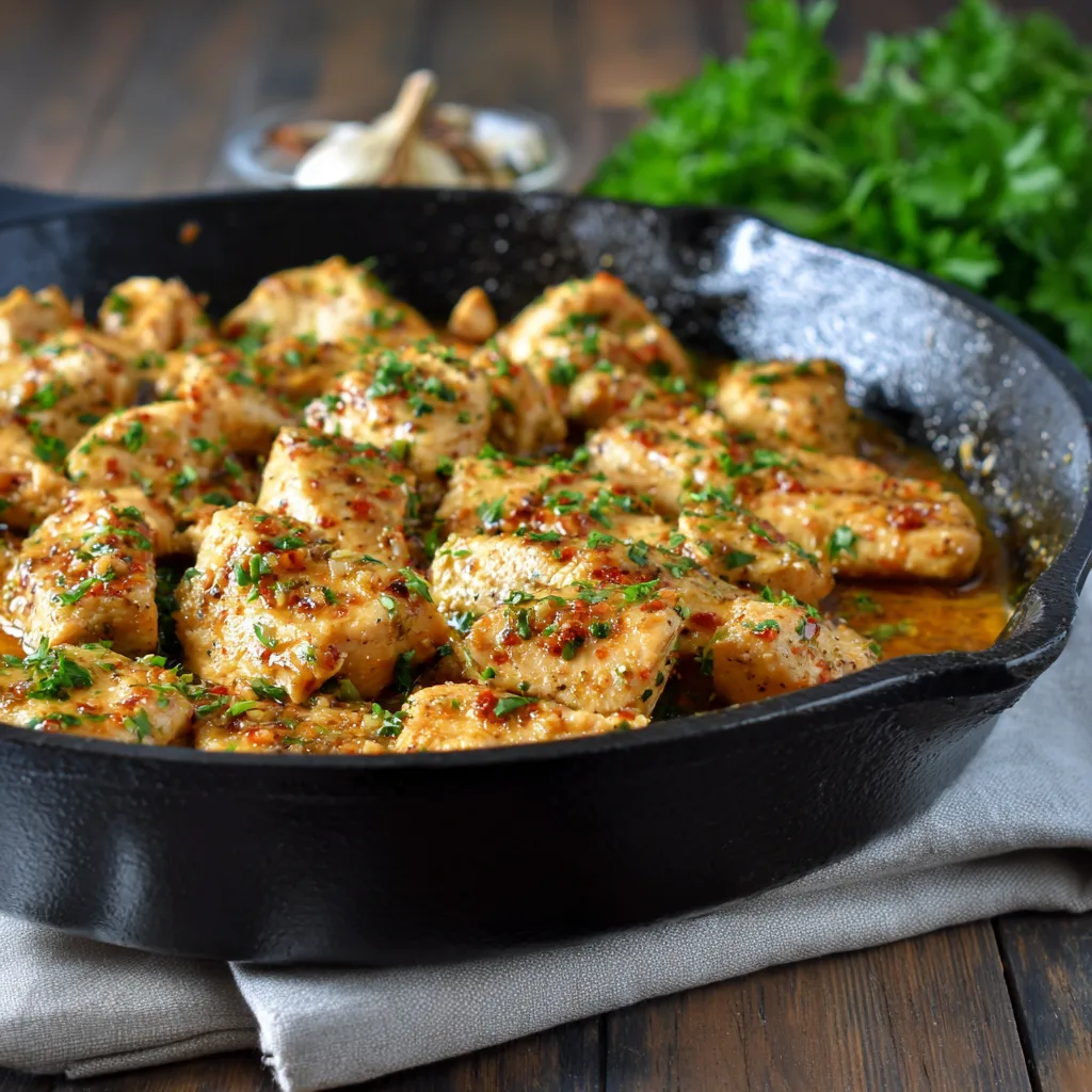 Garlic Butter Chicken Skillet – Easy One-Pan Dinner Recipe