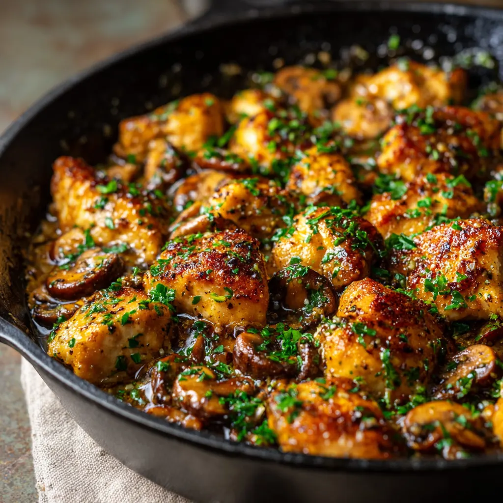 Garlic Butter Chicken Skillet – Easy One-Pan Dinner Recipe