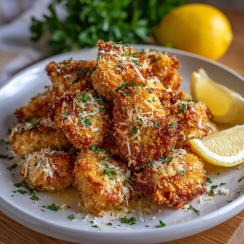 Garlic Parmesan Chicken Bites