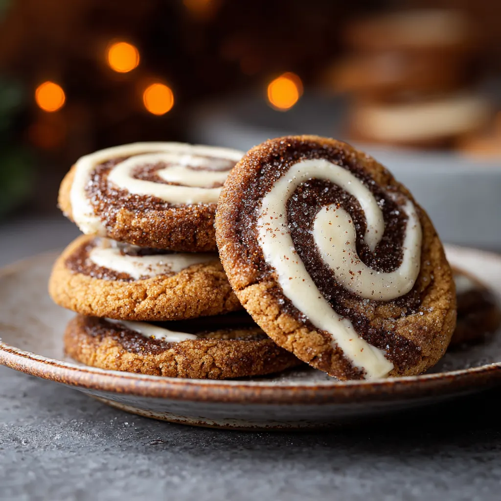 Gingerbread Snickerdoodle Cookies